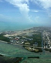 Aerial view Key West Florida