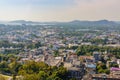 Aerial view from Khao Rung the viewpoint of Phuket town Royalty Free Stock Photo