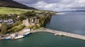 King John`s Castle. Carlingford. county Louth. Ireland Royalty Free Stock Photo