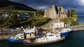 King John`s Castle. Carlingford. county Louth. Ireland Royalty Free Stock Photo