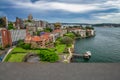 Aerial view of Kirribilli skyline, Sydney Royalty Free Stock Photo