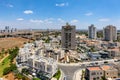 Aerial view of Kiryat Gat, Israel.