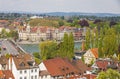 Aerial view of Konstanz city, Germany Royalty Free Stock Photo