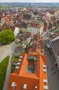 Aerial view of Konstanz city, Germany Royalty Free Stock Photo