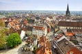 Aerial view of Konstanz city, Germany Royalty Free Stock Photo