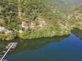 Aerial view of Krichim Reservoir, Bulgaria