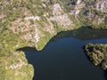Aerial view of Krichim Reservoir, Bulgaria