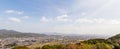 Aerial view of Kyoto, Japan Royalty Free Stock Photo