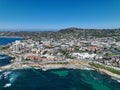 Aerial view of La Jolla cove and beach. San Diego California Royalty Free Stock Photo