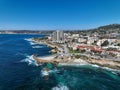 Aerial view of La Jolla cove and beach. San Diego California Royalty Free Stock Photo