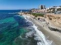 Aerial view of La Jolla cove and beach. San Diego California Royalty Free Stock Photo