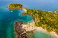 Aerial view of La Pointe du Bout