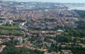 Aerial view of La Rochelle, France