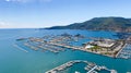 Aerial view of La Spezia, Italy Royalty Free Stock Photo