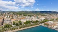 Aerial view of La Spezia port area Royalty Free Stock Photo