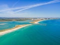 Aerial view of Lagos and Alvor , Algarve, Portugal