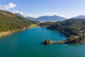 Lake Doxa aerial view
