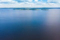 Aerial view of lake Paijanne, Paijanne National Park, Finland