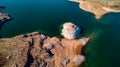 Aerial View Of Lake Powell Near The San Juan River Royalty Free Stock Photo