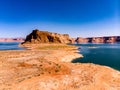 Aerial View Of Lake Powell Near The San Juan River Royalty Free Stock Photo