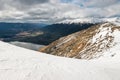 Lake Rotoiti in winter, Nelson Lakes National Park, New Zealand Royalty Free Stock Photo