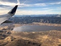 flying over Lake Washoe