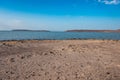 Scenic view of Lake Turkana in Loiyangalani District in Turkana County, Kenya Royalty Free Stock Photo