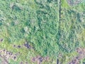 aerial view of land mapping by unmaned aerial vehicle in Bogor, Indonesia