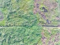 aerial view of land mapping by unmaned aerial vehicle in Bogor, Indonesia