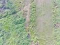 aerial view of land mapping by unmaned aerial vehicle in Bogor, Indonesia