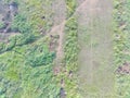 aerial view of land mapping by unmaned aerial vehicle in Bogor, Indonesia