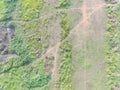 aerial view of land mapping by unmaned aerial vehicle in Bogor, Indonesia