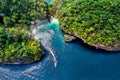 Aerial view of Lao Lading island in Krabi, Thailand.