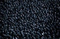 Aerial view of large crowd of people in business suits, generative ai