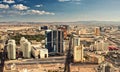 Aerial view of Las Vegas