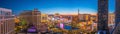 Aerial view of Las Vegas strip Royalty Free Stock Photo
