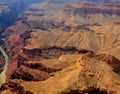 Aerial View Grand Canyon Arizona Royalty Free Stock Photo