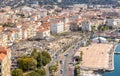 Aerial view of Cannes France Royalty Free Stock Photo