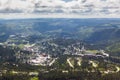 Aerial View of Lead, South Dakota Royalty Free Stock Photo