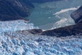 Aerial view of the LeConte Glacier US state of Alaska, United States Royalty Free Stock Photo