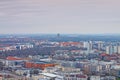 Aerial view of Leipzig. Germany