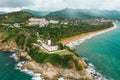 Aerial view of the Lighthouse in Maunabo, Puerto Rico