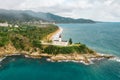 Aerial view of the Lighthouse in Maunabo, Puerto Rico