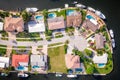 Aerial view of Lighthouse Point, Florida Royalty Free Stock Photo