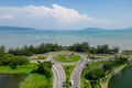 Likas Viewpoint at Kota Kinabalu in Sabah, Malaysia Royalty Free Stock Photo