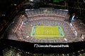 Aerial View of Lincoln Financial Field Monday Night Football Royalty Free Stock Photo