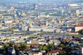 Aerial View of Linz Royalty Free Stock Photo