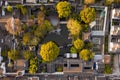 Aerial view of Lion Grove Garden, a classical Chinese garden in Suzhou, China