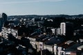 Aerial view of Lisbon cityscape, Portugal Royalty Free Stock Photo