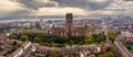 Aerial view of the Liverpool Cathedral in England Royalty Free Stock Photo